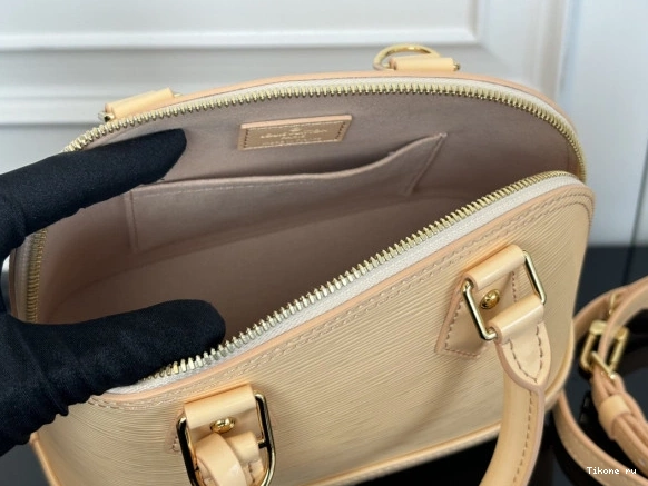Cheap VUITTON LOUIS BB-23.5*17.5*11.5cm ALMA 0714
